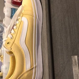 Yellow old school vans